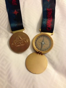 Race Medals - It's all about the bling